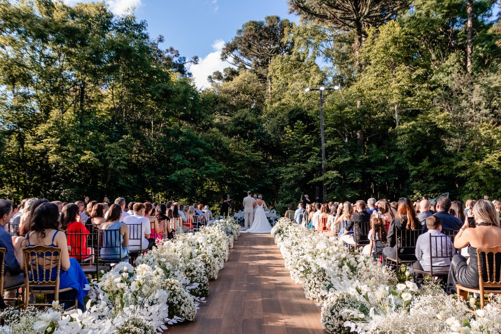 Cerimônia ao ar livre na Chácara do Cris — foto 10