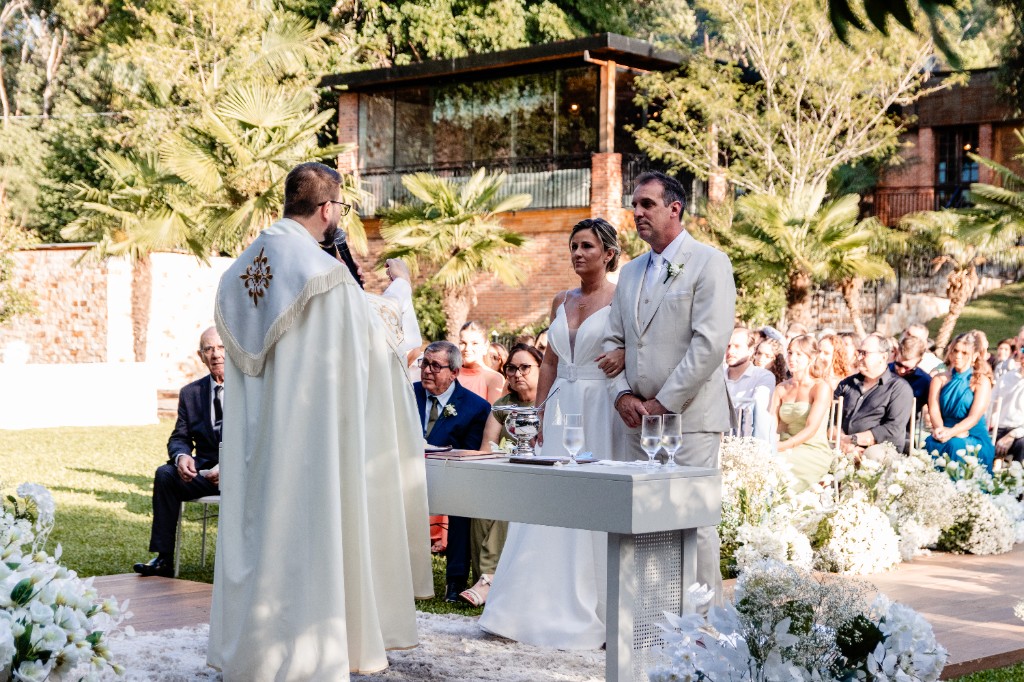Cerimônia ao ar livre na Chácara do Cris — foto 11