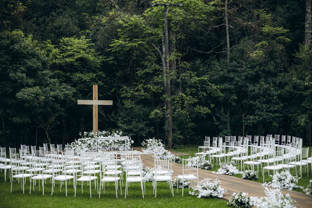 Cerimônia ao ar livre na Chácara do Cris — foto 20